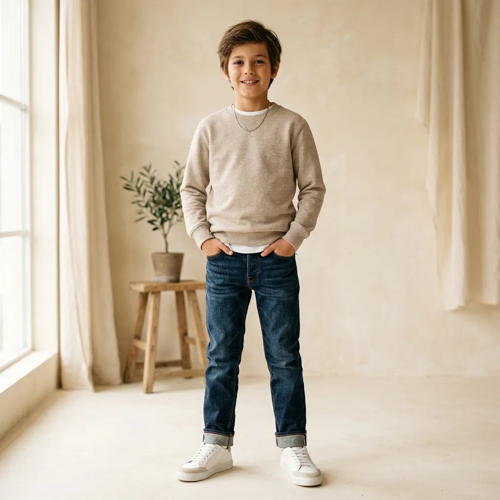Denim jeans for boys